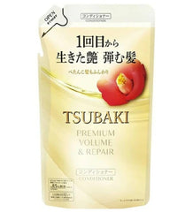 FineToday TSUBAKI refill packaging shows elegant design for easy at-home hair care refresh.