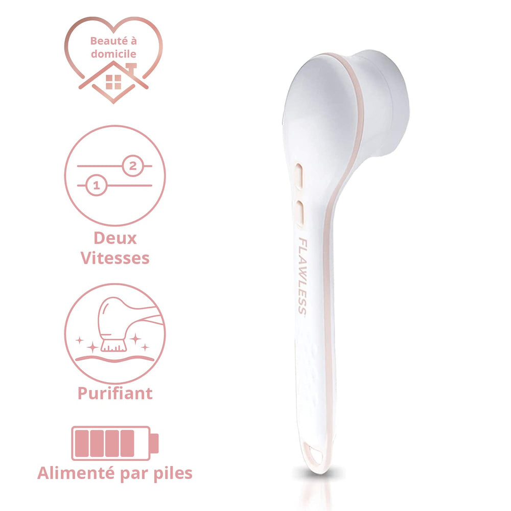 Cleansing Massage Head on Finishing Touch Flawless Cleanse Spa for relaxing muscle comfort.