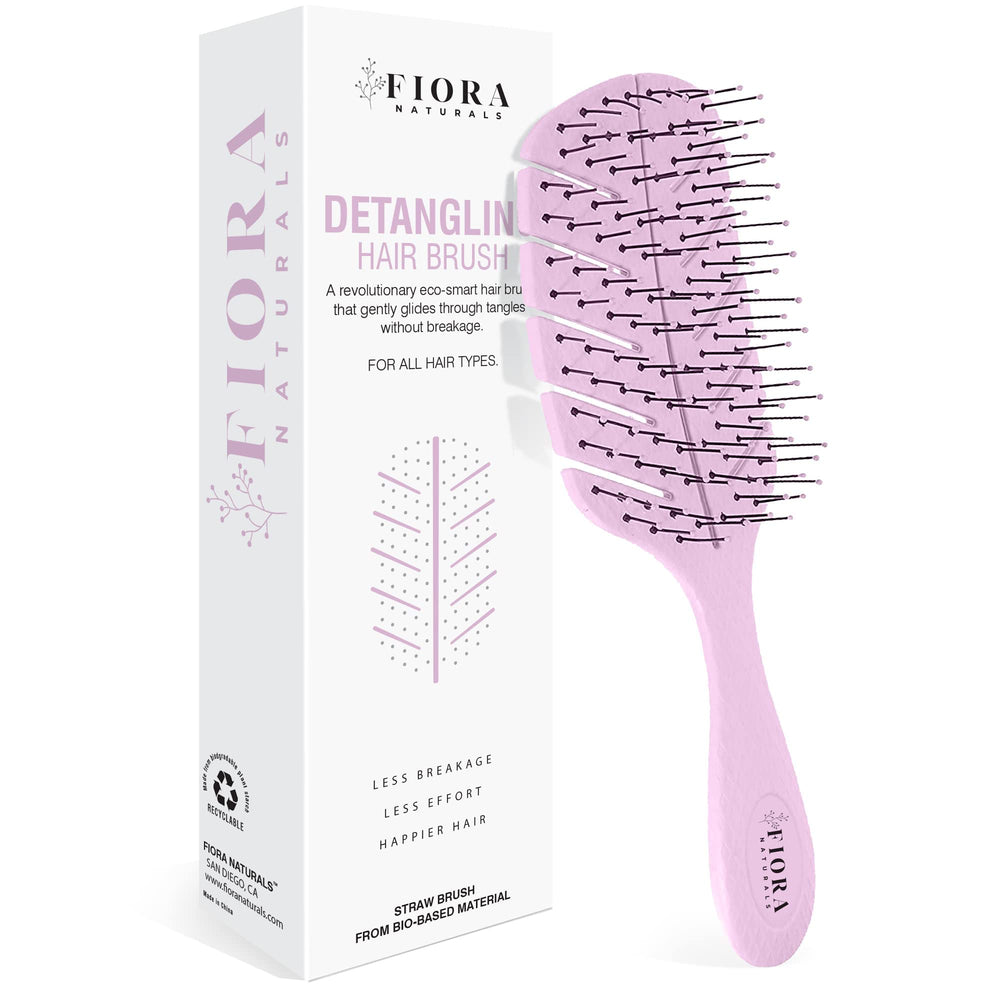 Fiora Naturals Kid-friendly Detangler Brush eases mornings for children