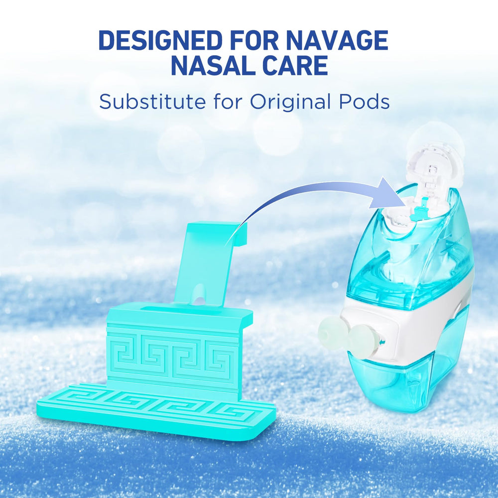FireAnt silicone saline pods refills in 16-pack offer reusable, economical nasal care options.