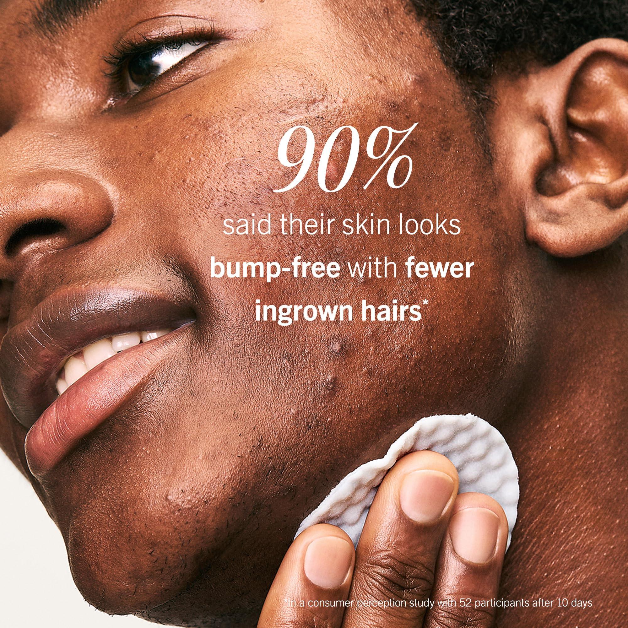 First Aid Beauty ingrown hair pads legs aftercare aids smooth skin after shaving.