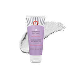 First Aid Beauty KP Bump Eraser bottle pour for quick exfoliation and smoother skin.