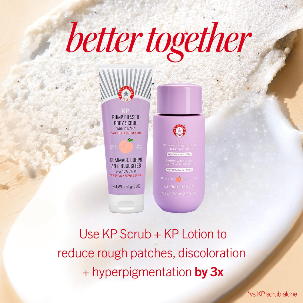 First Aid Beauty KP Bump Eraser rinse reveals clearer pores