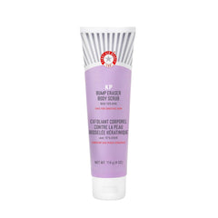 First Aid Beauty KP Bump Eraser bottle pour shows gentle exfoliation for smoother skin