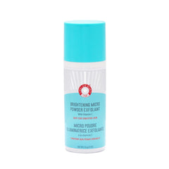 First Aid Beauty Micro Powder Exfoliant jar-front view for easy at-home exfoliation