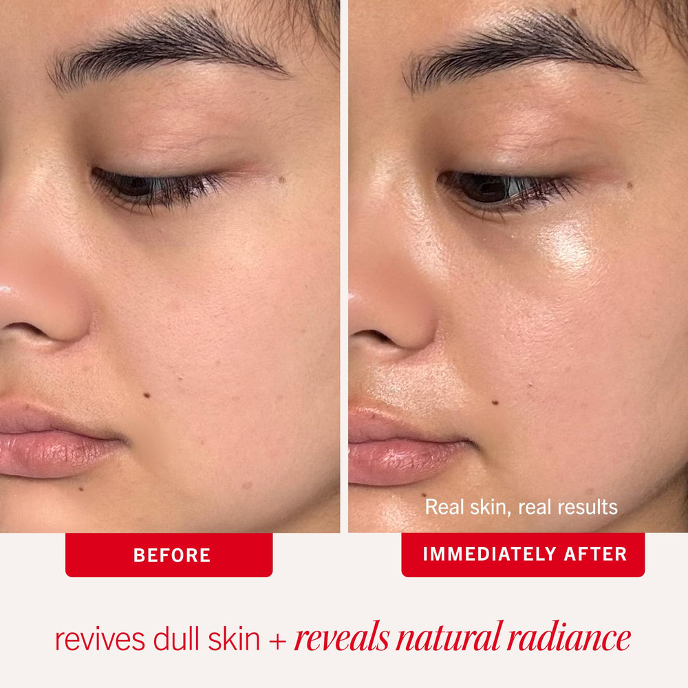 First Aid Beauty packaging and scoop highlight clean, mess-free daily use