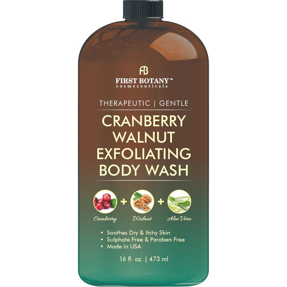 First Botany All Natural Body Wash bottle-pour for a refreshing cleanse.