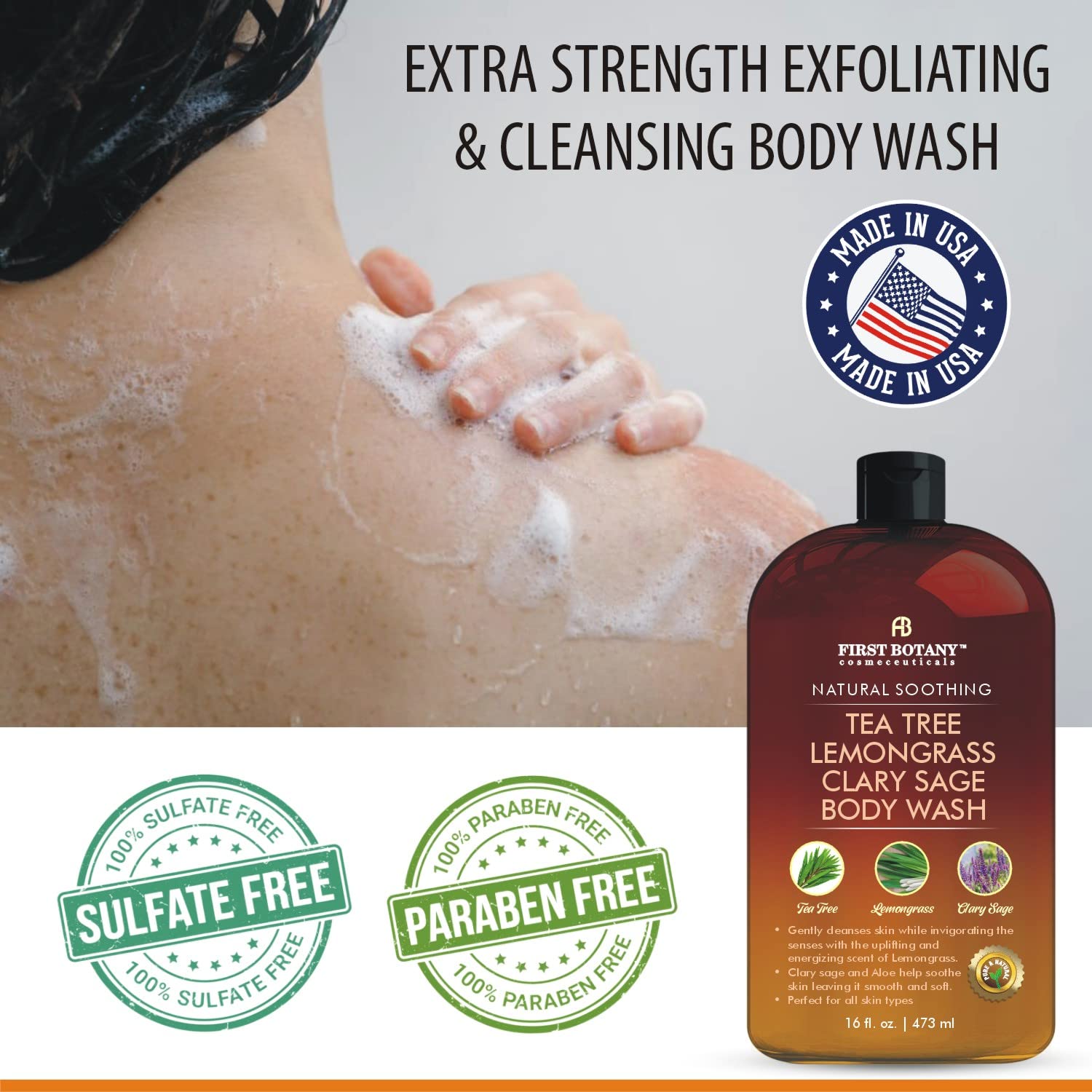 First Botany daily-use body wash supports active routines and skin balance