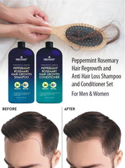 First Botany Peppermint Rosemary Conditioner squeeze closeup highlighting moisture and manageability.