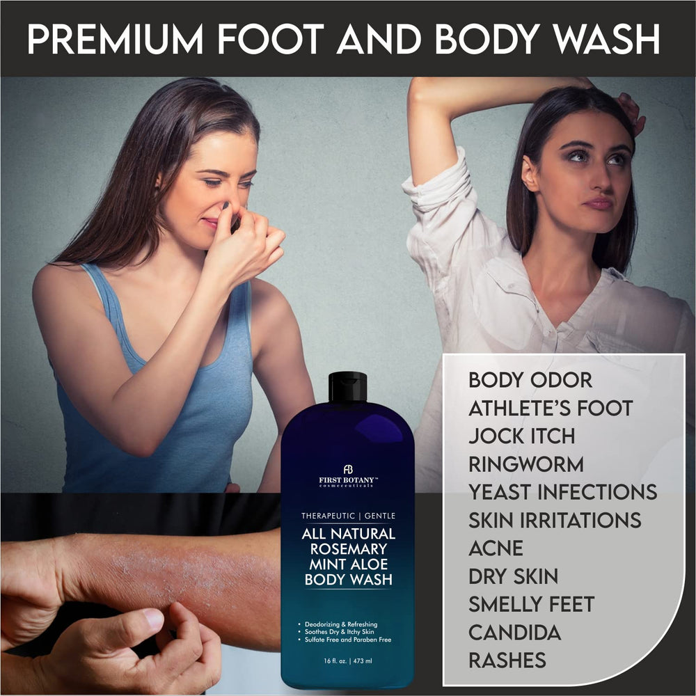 Active shower moment shows cleansing foam after workouts for a fresh sensation.