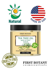 First Botany Body Scrub being massaged for smoother skin