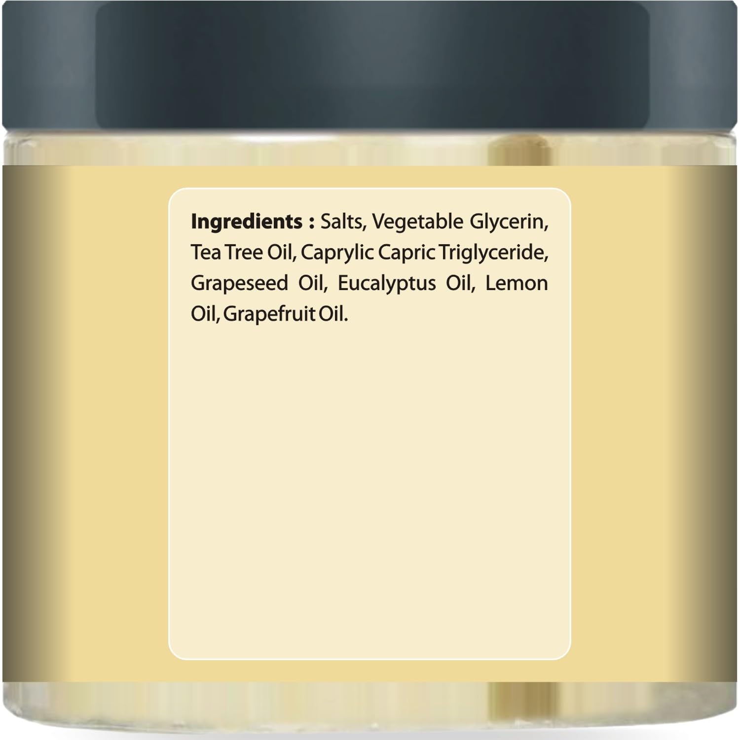 First Botany ingredients tea tree oil and natural salts