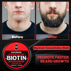 First Melody beard balm hand application demonstrating easy daily use.