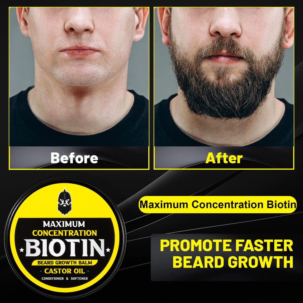 First Melody beard balm creamy texture in palm for easy application