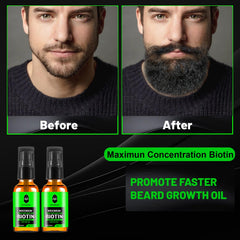 First Melody Beard Oil 2-pack bottle highlighting value and quick grooming refresh