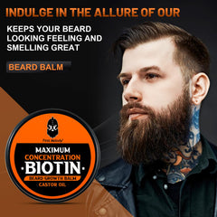 First Melody ingredients label highlights natural oils for skin and beard conditioning.