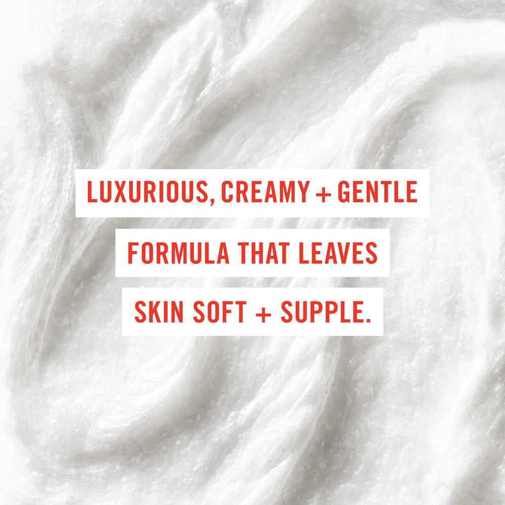 Flatlay packaging communicates clean fragrance-free skincare for various skin types.