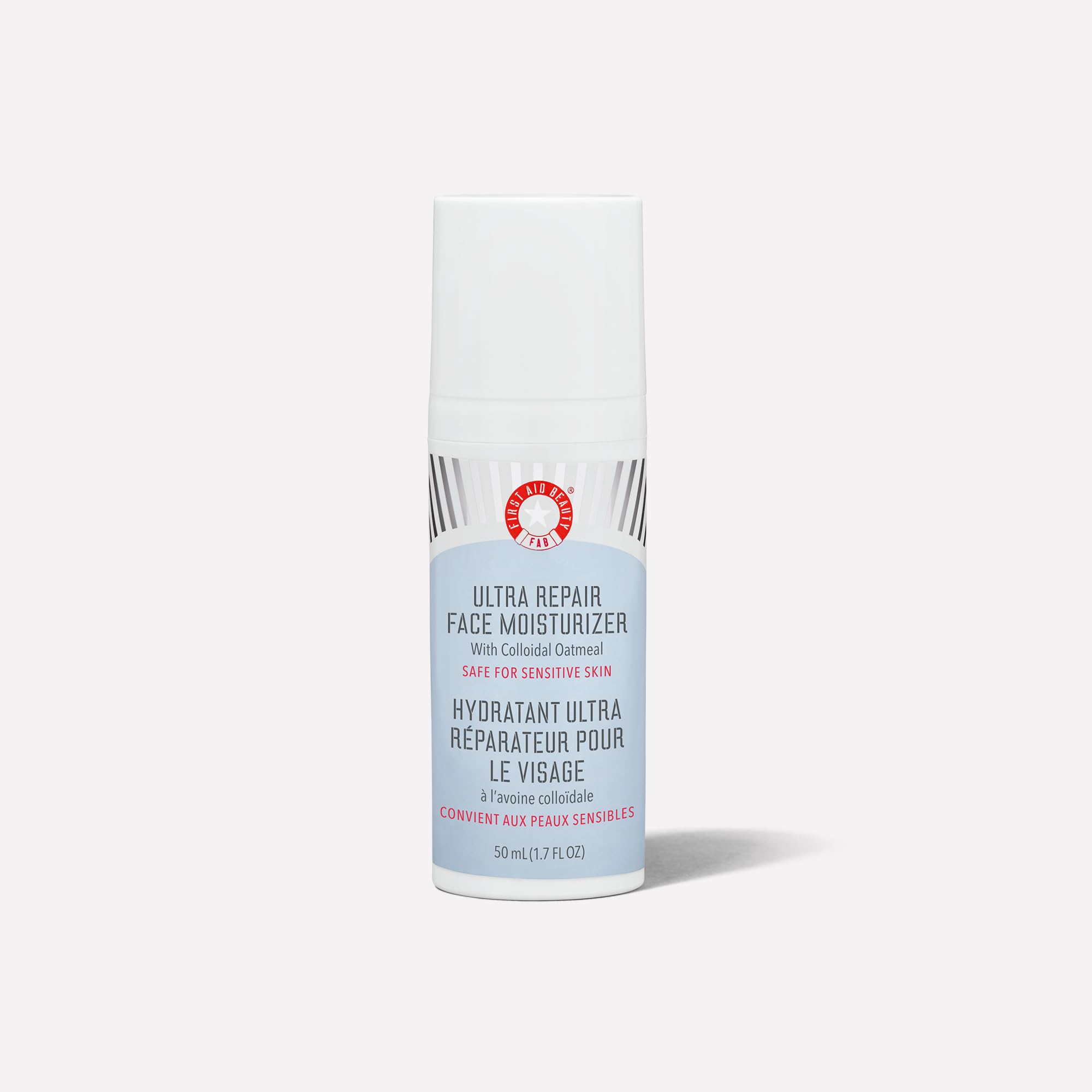 First Aid Beauty Ultra Repair Face Moisturizer being applied to skin for hydration