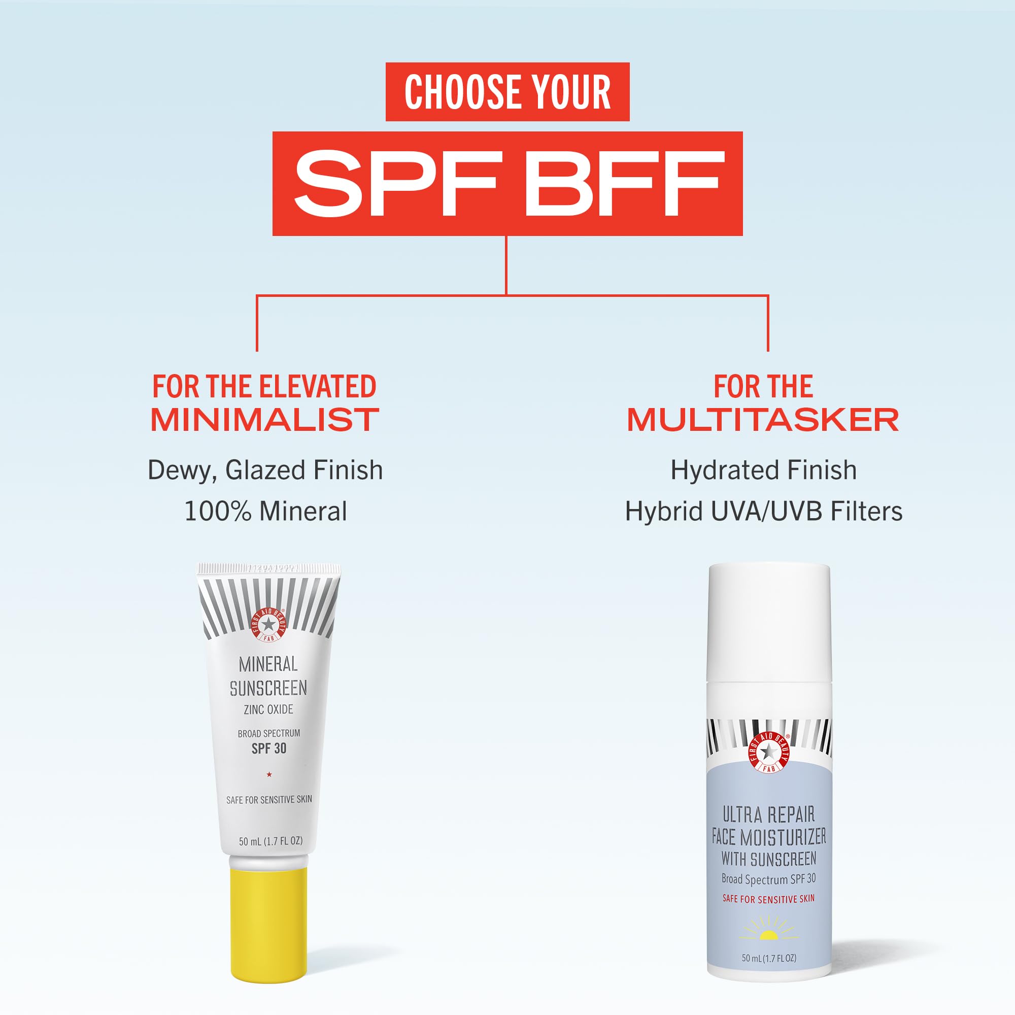 First Aid Beauty Ultra Repair application shows smooth spread for morning routine.