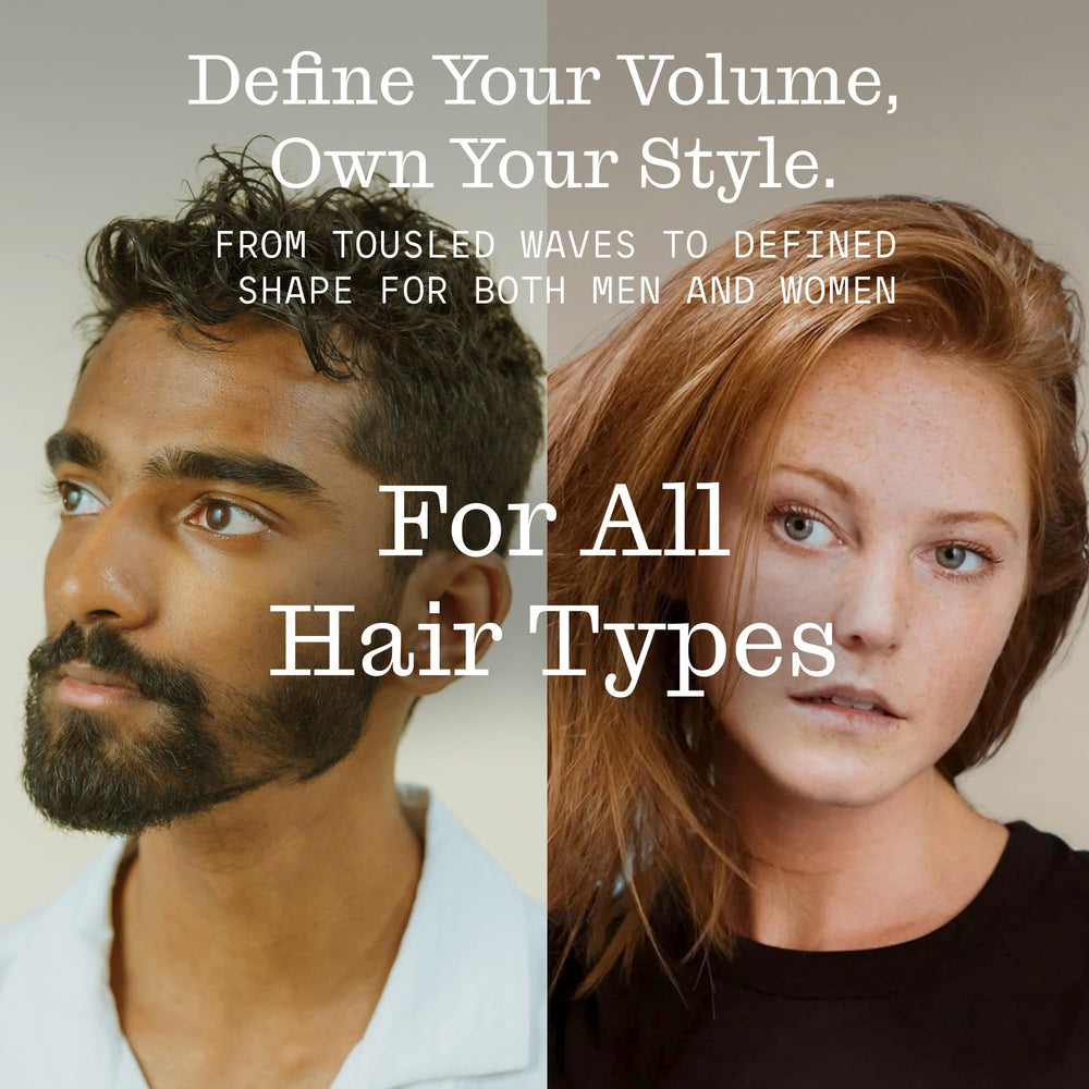 Firsthand texturizing paste texture results with added volume