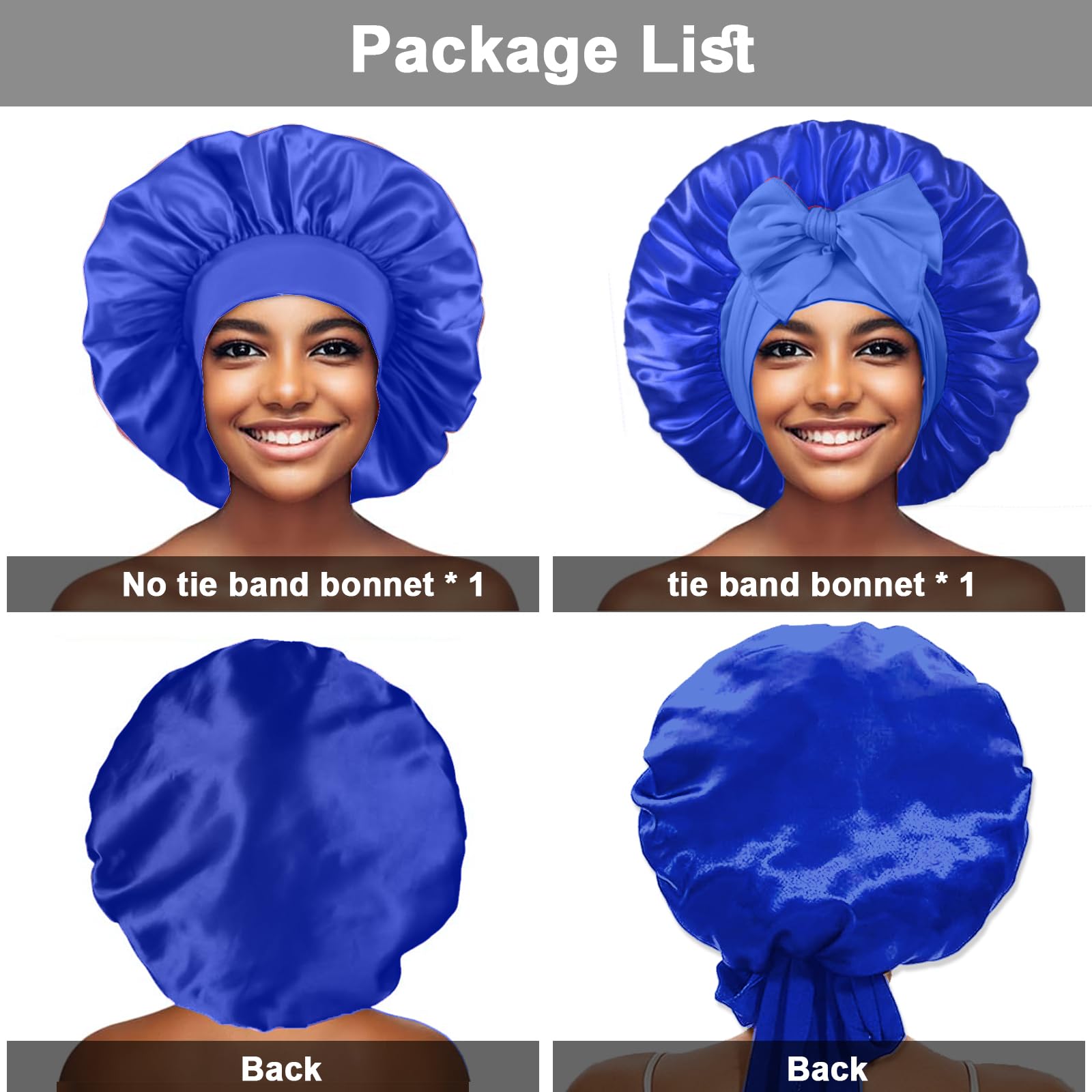 FIRSTPELLA large bonnet with elastic bands fits many head sizes comfortably