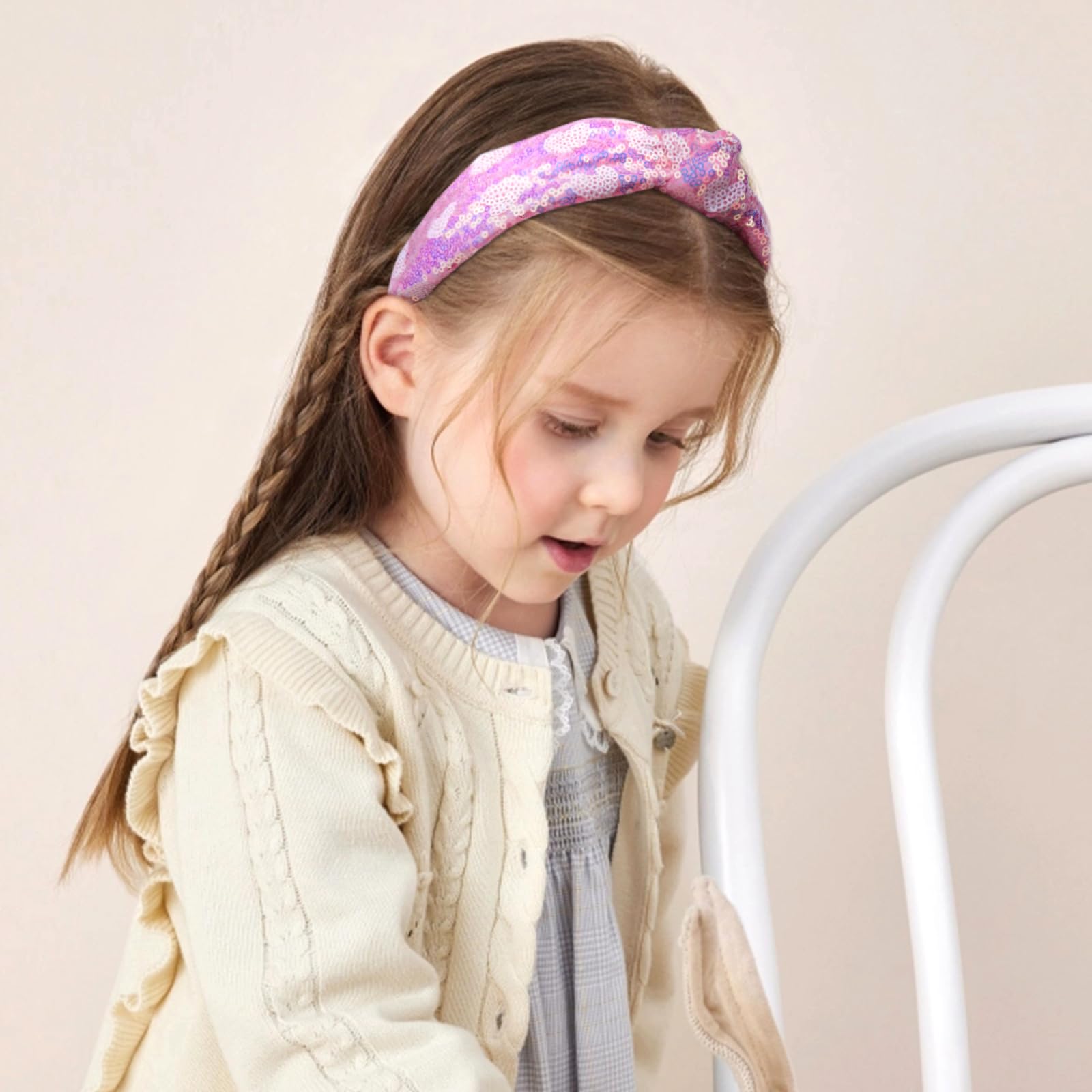 Fishdown fishown sequin headbands spark for parties dances and celebrations.