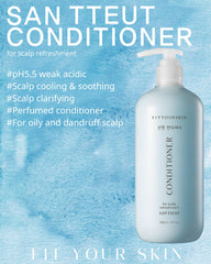FIT YOUR SKIN SAN TTEUT conditioner lather demonstrates hydration during wash