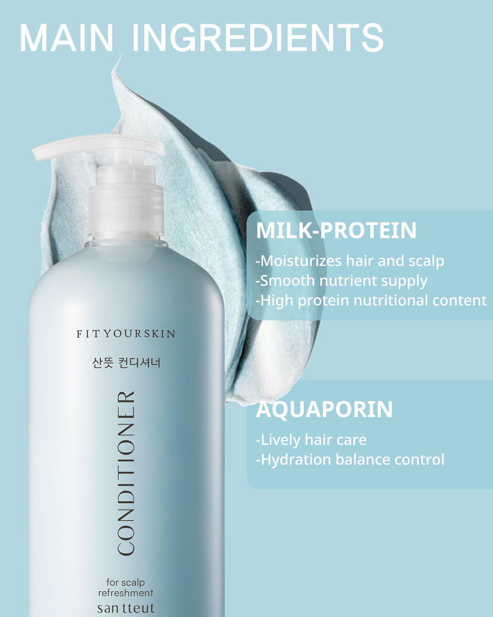 FIT YOUR SKIN SAN TTEUT mint essence droplets highlight cooling scalp sensation