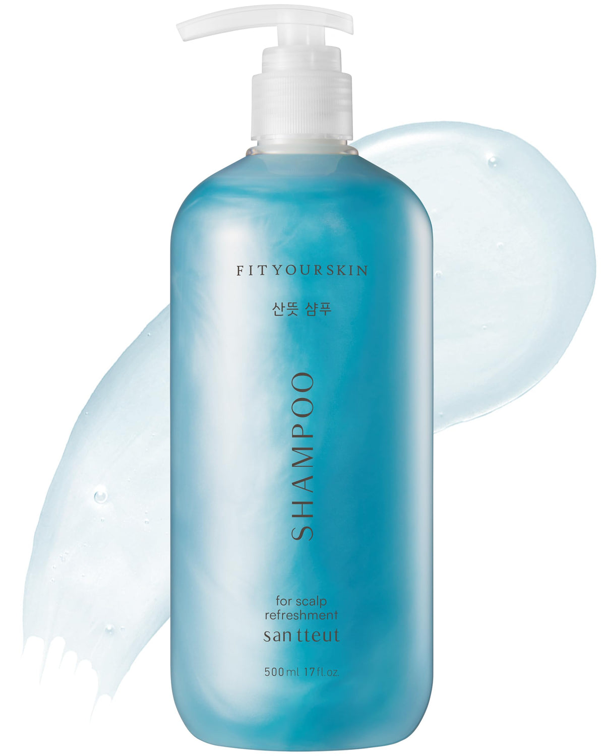 FIT YOUR SKIN SAN TTEUT bottle pour shows cooling scalp refreshment for oily scalps