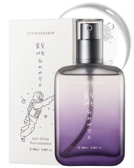 FIT YOUR SKIN Star Shine bottle closeup highlighting nourishing hair care potential