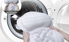 Fitheaven bath pillow suction cups keep it securely attached for stable relaxation