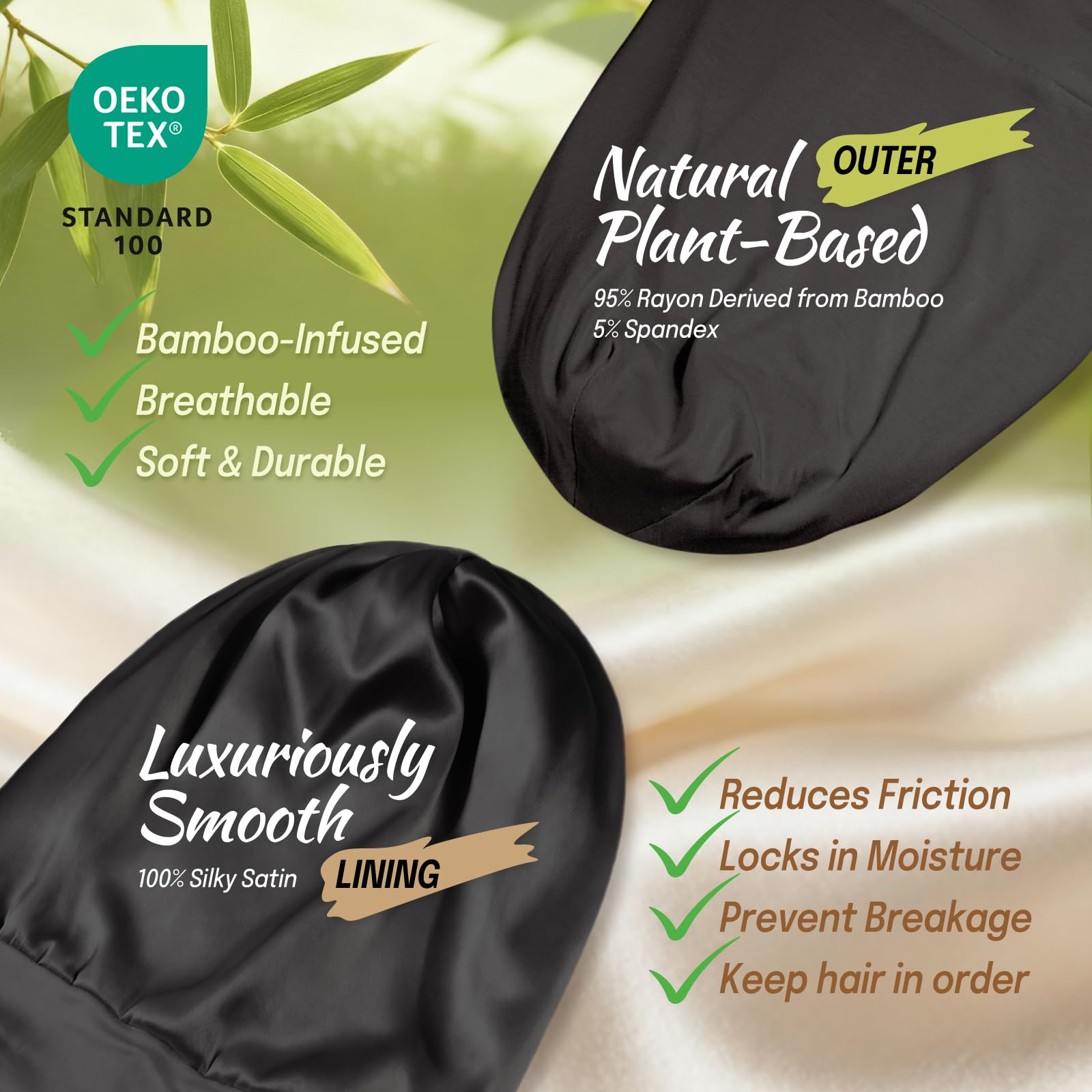 Fittia adjustable elastic band ensures secure, comfortable fit without forehead marks