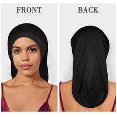 Fittia bonnet adjustable band ensures secure, comfortable fit.