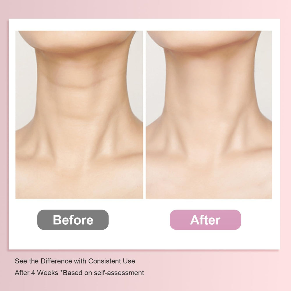 Fiumot neck and décollete care highlighting gentle smoothing