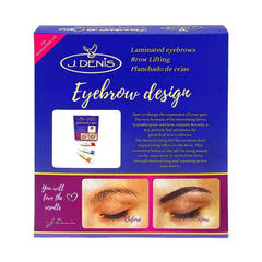 Five Brothers J. Denis Lamination Kit front packaging shows a complete brow styling set for professional results.
