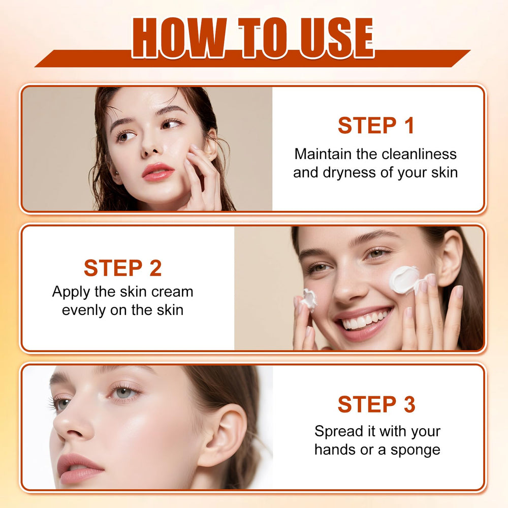 Five Vitamin C-tone-up cream ongoing daily use, lightweight feel and long-lasting hydration.