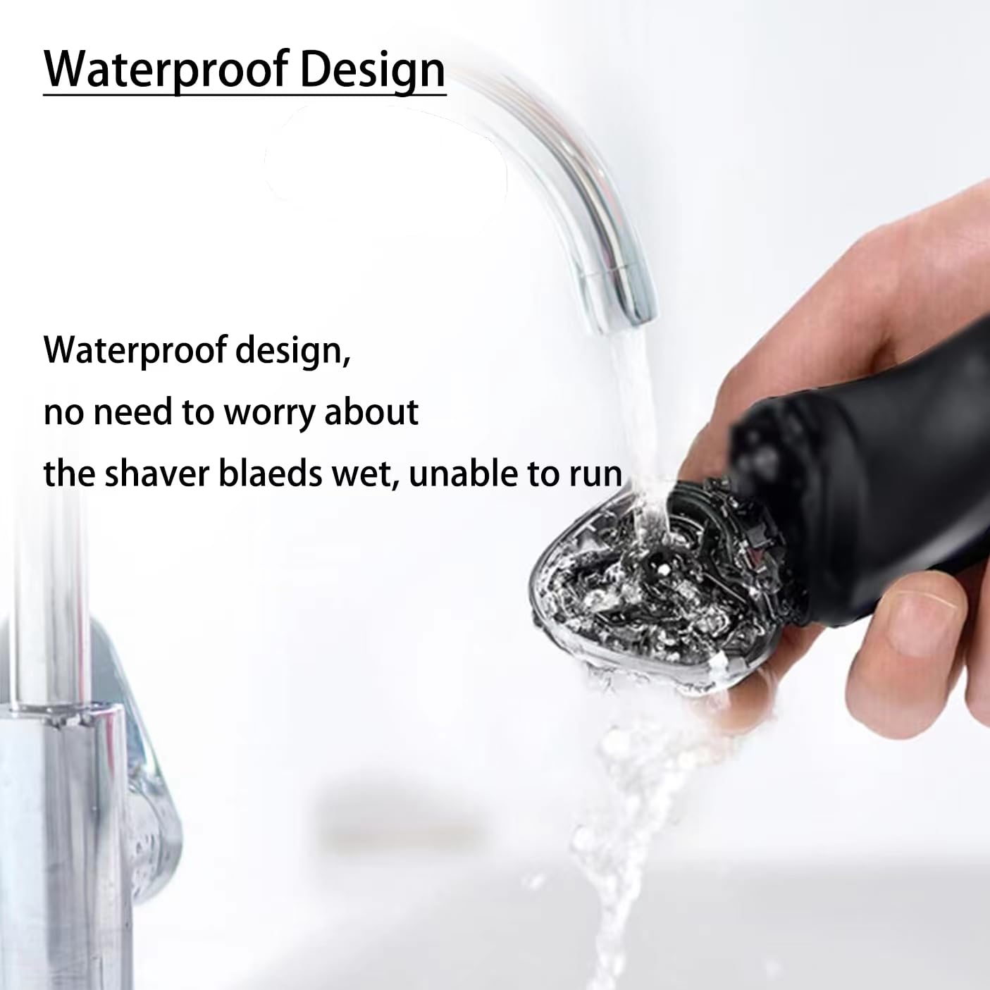 Fivoras SH60 head long-beard slot detail aids shaving longer hairs smoothly.