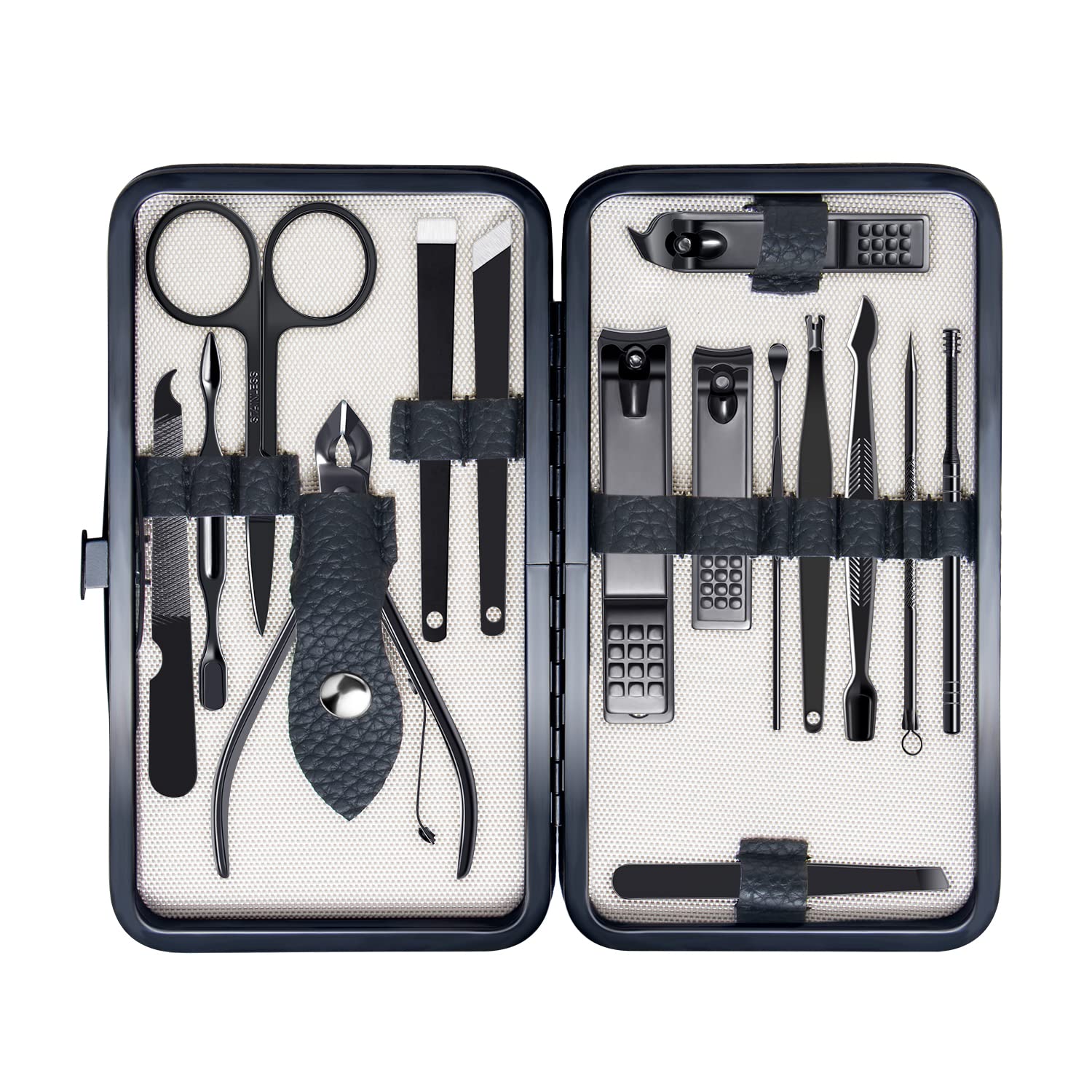 FIXBODY cortaúñas: conjunto de 15 piezas para uñas limpias y cuidado diario