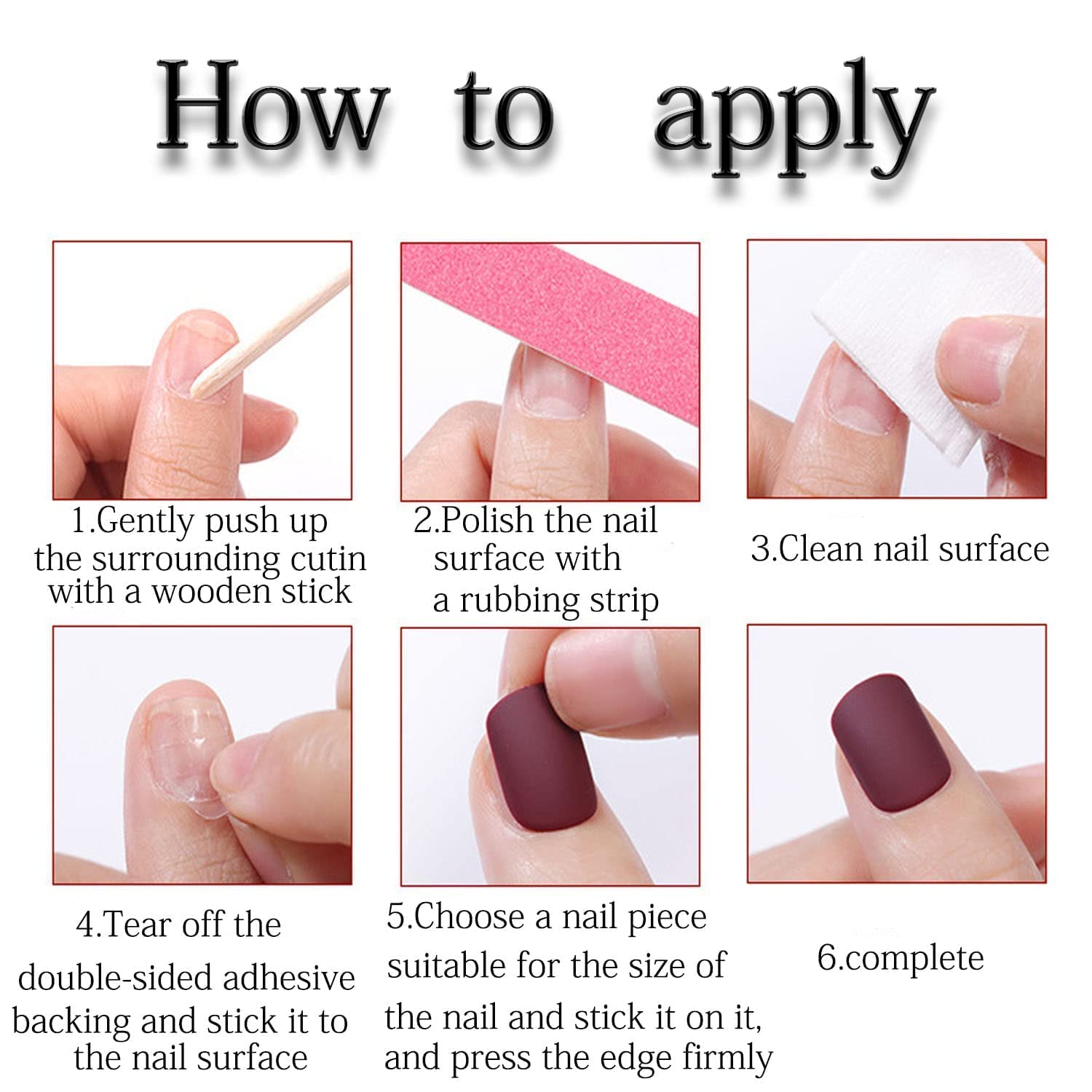 FJSMTOPl at-home manicure kit enables fast upgrade to your look.