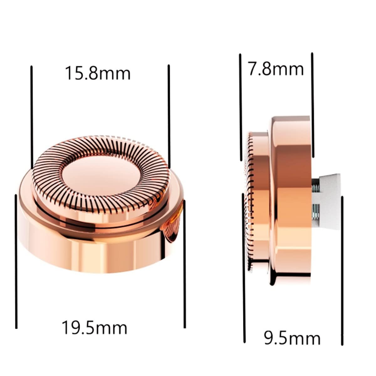 Fjwedve 8-pack replacement heads keeps Finishing Touch Flawless ready for ongoing maintenance