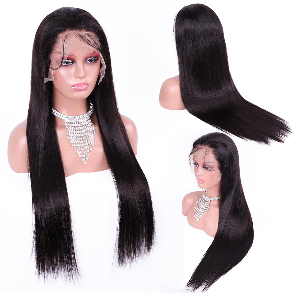 Flady wig back view highlights layered density and natural silhouette.