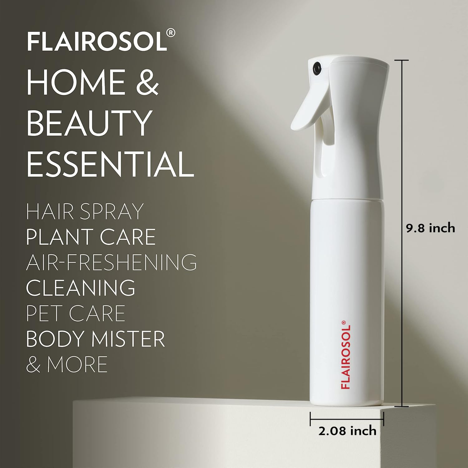 FLAIROSOL pet care spray enabling safe, targeted grooming