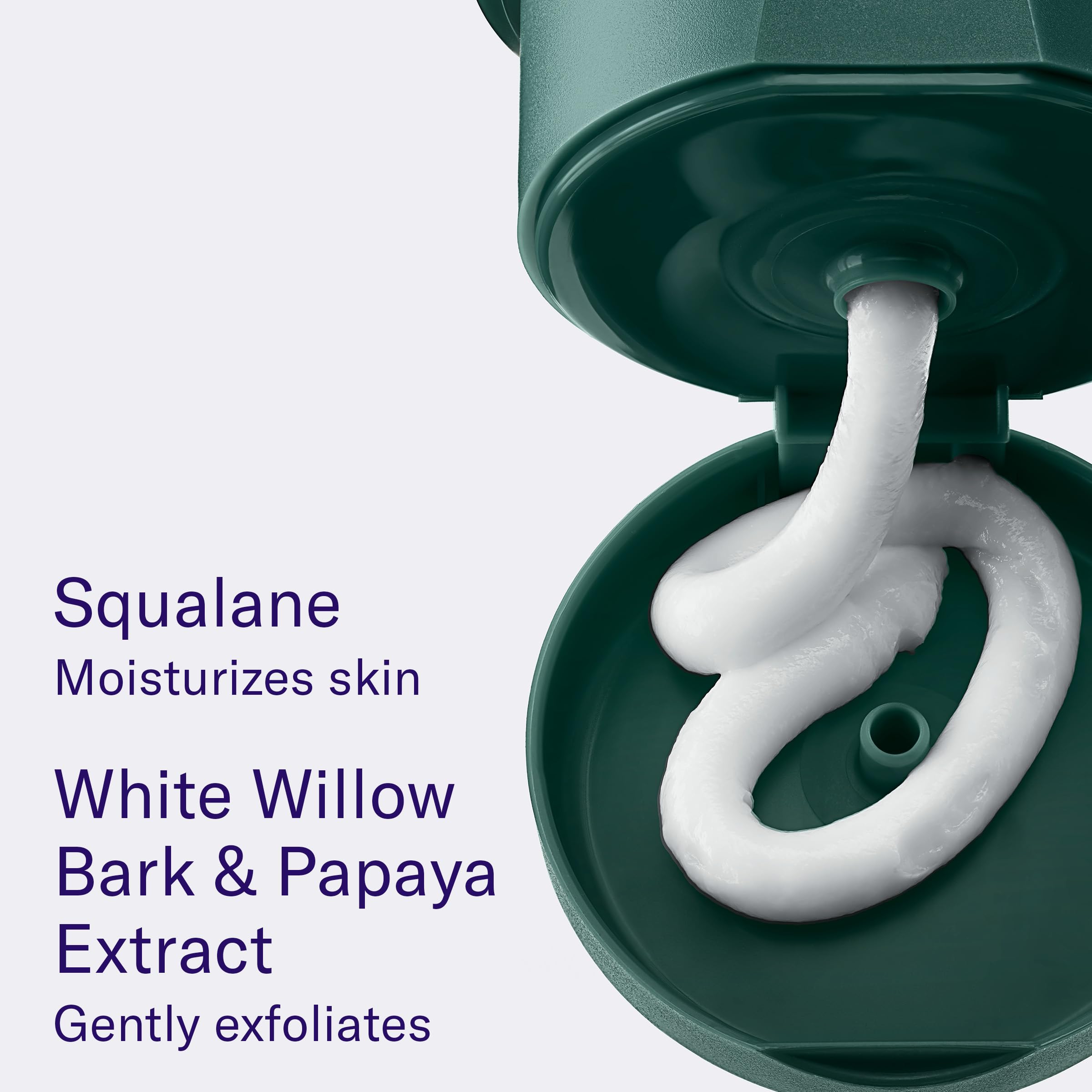 Close-up of Flamingo lotion texture for smooth skin feel