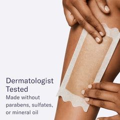 Flamingo no-heat design highlights simple at-home waxing process.