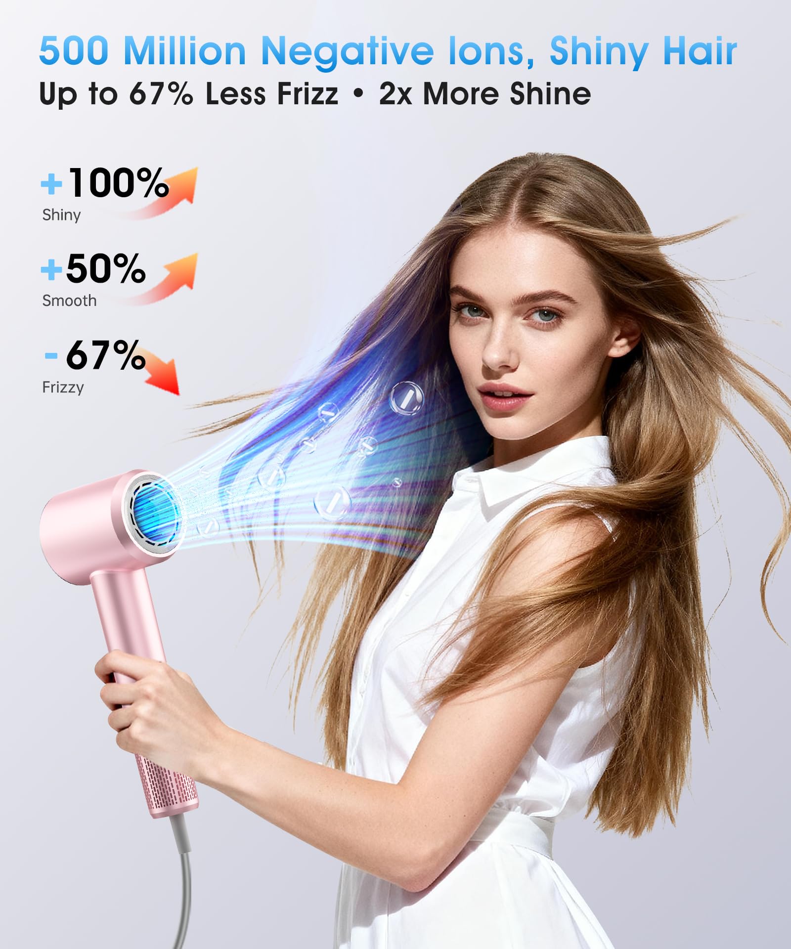 Flashbase hair dryer diffuser magnetic attachments secure and define curls