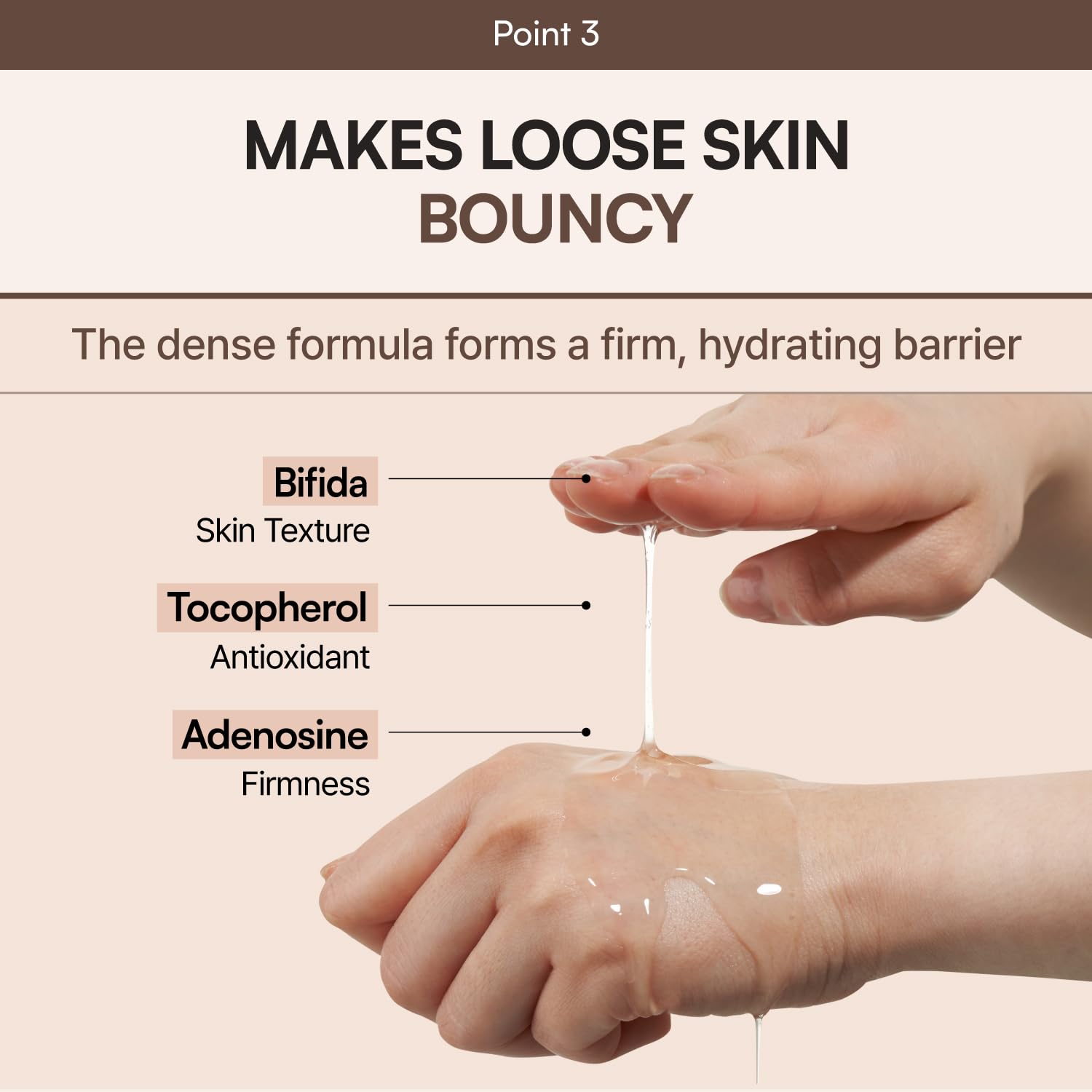 FLASKIN Adenosine anti-wrinkle detail hints at smoother look