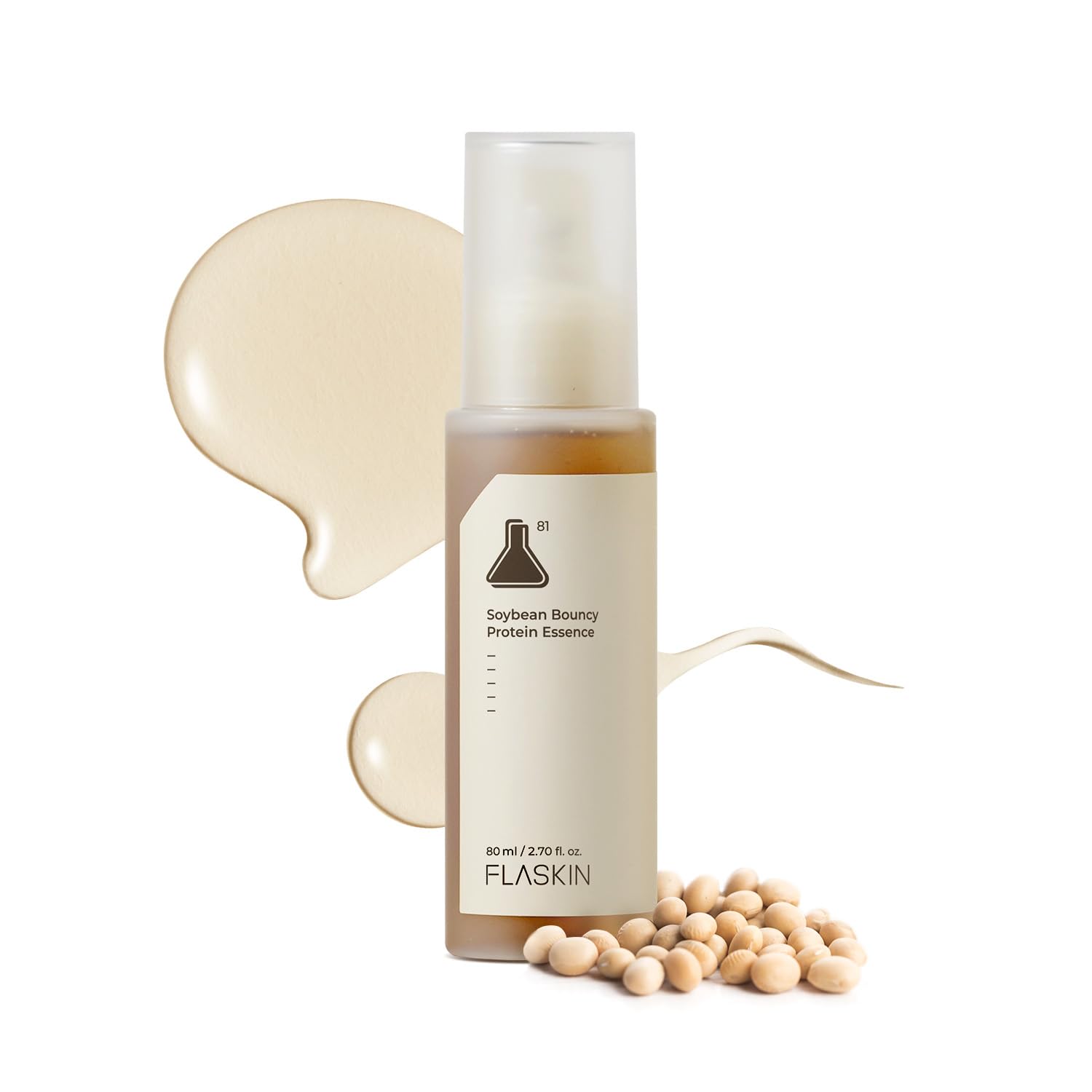 FLASKIN Skin Barrier Essence bottle with rich moisturizing formula for smoother skin