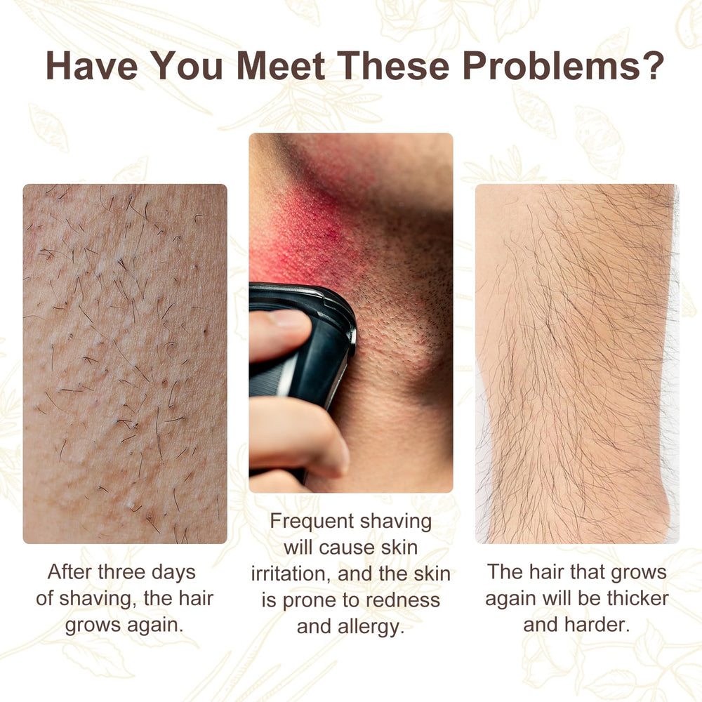 After hair removal, Flasture oil soothes redness and irritation.