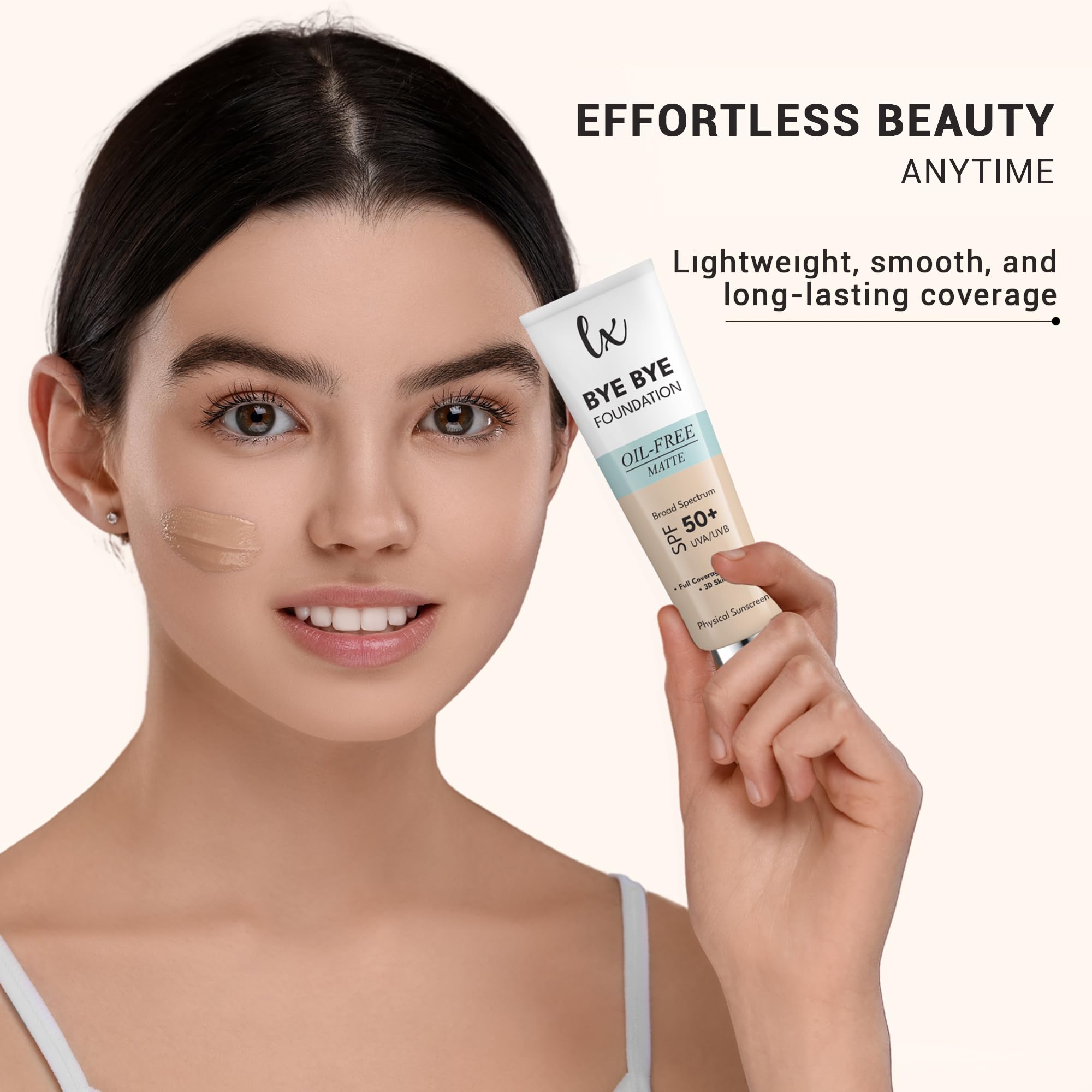 Flawless Radiance By Luxe Blend pump bottle supports easy, mess-free application.