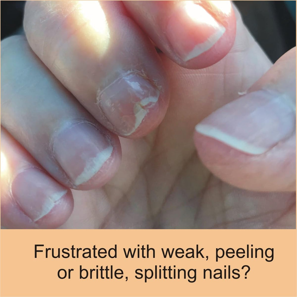 FlexiNail application drops on nail demonstrating easy daily use.